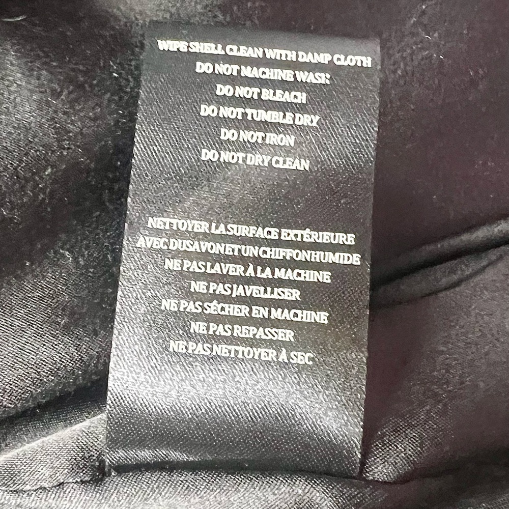 🖤🖤 EUC Blank NYC Vegan Leather Moto Jacket in Black – Size Large – LIKE NEW - Picture 5 of 5